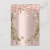 Informatie Bijlagekaart Trouwdetails Krans Informatiekaartje (Achterkant)