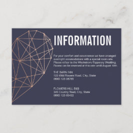 INFORMATIE-bijsluiter | Roos Gouden hart Informatiekaartje