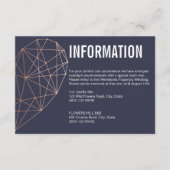 INFORMATIE-bijsluiter | Roos Gouden hart Informatiekaartje (Voorkant)