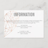 INFORMATIE-bijsluiter | Roos Gouden hart Informatiekaartje (Voorkant)