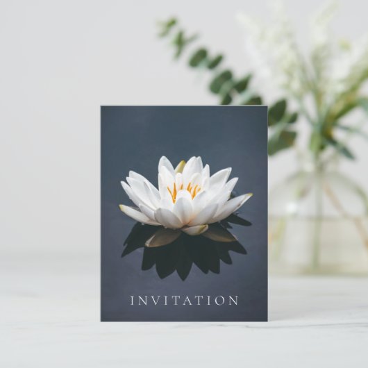INFORMATIE : DESIGN LOTUS KAART (Staand voorkant)