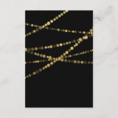 Informatie Enclosure Card Trouwdetails Goud Informatiekaartje (Achterkant)