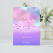 Informatie Enclosure Card Trouwdetails Pastels Informatiekaartje (Staand voorkant)