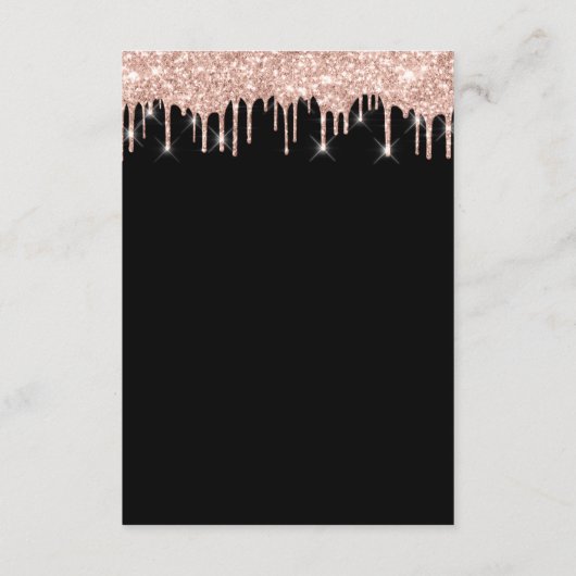 Informatie Enclosure Kaart Trouwdetails Roos (Achterkant)