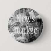 Informatie Junkie  Button (Voorkant)