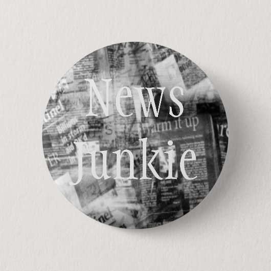 Informatie Junkie  Button (Voorkant)