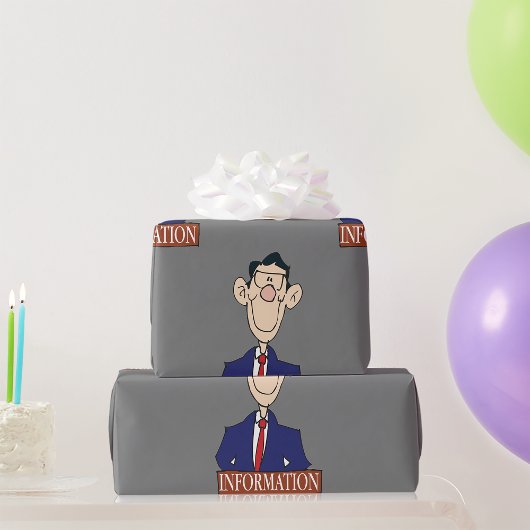 Informatie Officier Administratief Medewerker Cadeaupapier