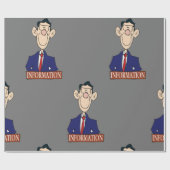 Informatie Officier Administratief Medewerker Cadeaupapier (Vlak)