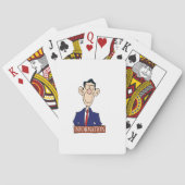 Informatie Officier Administratief Medewerker Pokerkaarten (Achterkant)