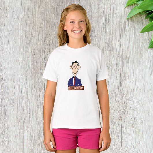 Informatie Officier Professionele Klerk T-shirt