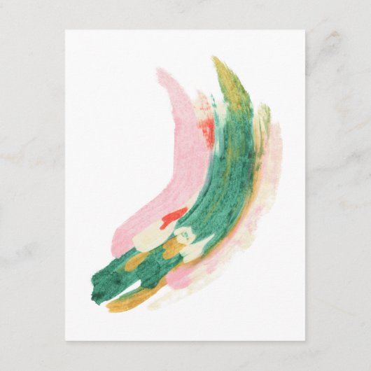 Informatie over Abstract huwelijk met moderne kuns Informatiekaartje (Achterkant)