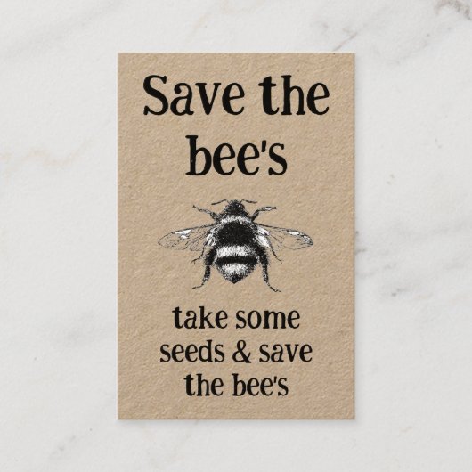 Informatie over bedrijfsmatige groeizaad - Sla de  Visitekaartje (Voorkant)