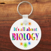 Informatie over biologie sleutelhanger (Voorkant)