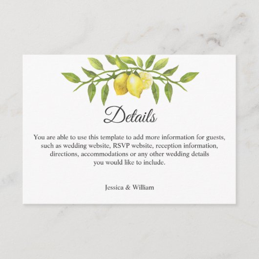 Informatie over Blossom Weddenschappen Informatiekaartje (Voorkant)