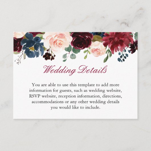 Informatie over de bruinkoolbruiloft van de Rode m Informatiekaartje (Voorkant)