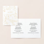 Informatie over de Echte gouden olievlek Folie Kaarten (Display)