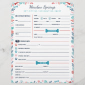 Informatie over de Floral- en oliefond (Voorkant)