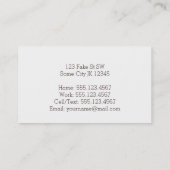 Informatie over de  vogelgriep contactkaartje (Achterkant)