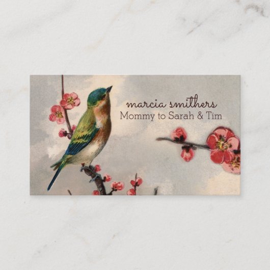 Informatie over de  vogelgriep contactkaartje (Voorkant)