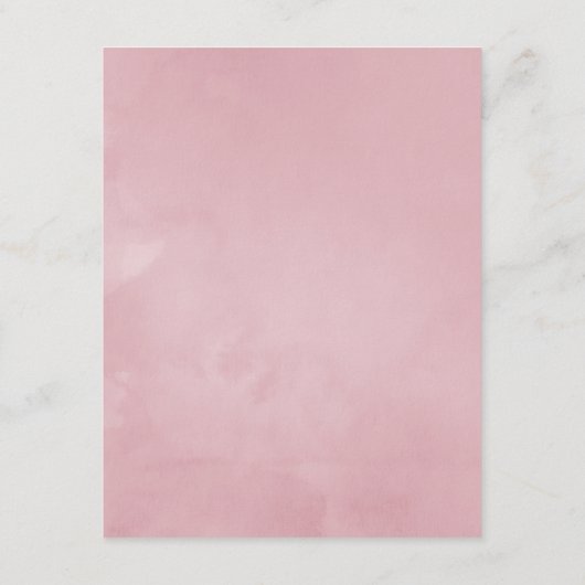 Informatie over de Waterverf van roze en gouden Ro Informatiekaartje (Achterkant)