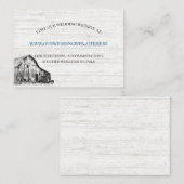 Informatie over de website van het landbouwbedrijf informatiekaartje (Voorkant / Achterkant)