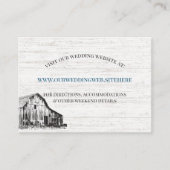 Informatie over de website van het landbouwbedrijf informatiekaartje (Voorkant)