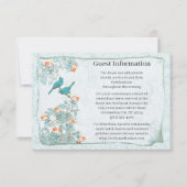  informatie over het huwelijk van Damascus - 5 uur Kaart (Voorkant)