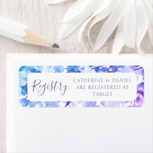 Informatie over het register van waterverf Floral Etiket (Insitu)