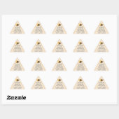 Informatie over honingkristallisatie sticker (Vel)