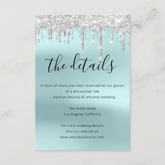 Informatie over Kaart bruiloft (Voorkant)