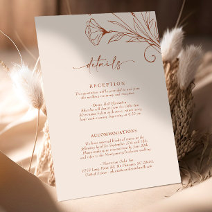 Informatie over Kaart van het script voor Terracot