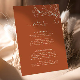 Informatie over Kaart van het script voor Terracot