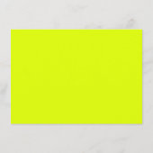 Informatie over moderne, minimalistische Chartreus Informatiekaartje (Achterkant)