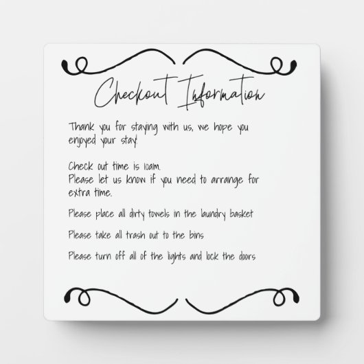 Informatie over thuisafhandeling via bezoeker via fotoplaat (Voorkant)