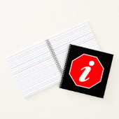 Informatie Stop Notitieboek (Binnen)