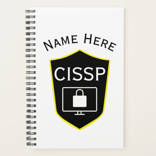 Informatie Technologie IT CISSP Certificering Gift Planner (Voorkant)