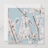 INFORMATIE VAN DE BETROKKENEN : PLUIMBLOSSING BEDANKKAART (Voorkant)