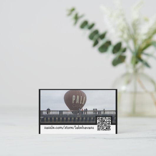 Informatie Visitekaartje (Staand voorkant)