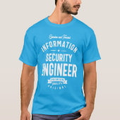 Informatiebeveiligingstechnicus Gift Funding Job T T-shirt (Voorkant)
