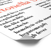 Informatieblad Bartonella Poster (Hoek)