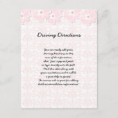 Informatieblad over de bruiloft informatiekaartje (Voorkant)