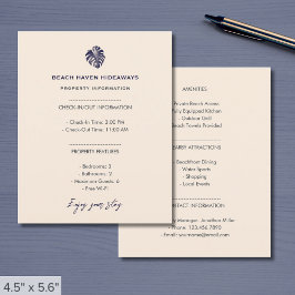 Informatieblad over vakantieverhuur en onroerend g