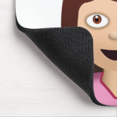 Informatiebureau Person Emoji Muismat (Hoek)