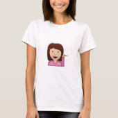 Informatiebureau Person Emoji T-shirt (Voorkant)