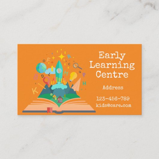 Informatiecentrum voor vroege opvoeding Dagelijks Visitekaartje (Voorkant)