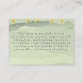 Informatiedagen en grijze behuizing informatiekaartje (Voorkant)