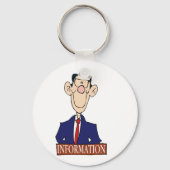 Informatiefunctionaris Professionele Klerk Sleutelhanger (Voorkant)