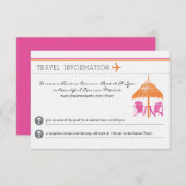 Informatiekaart - instapkaart informatiekaartje (Voorkant / Achterkant)