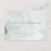 Informatiekaart | Nederlands Bedankkaart (Achterkant)