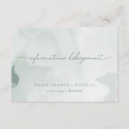 Informatiekaart | Nederlands Bedankkaart (Achterkant)